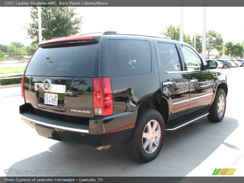 Black Raven / Ebony/Ebony 2007 Cadillac Escalade AWD