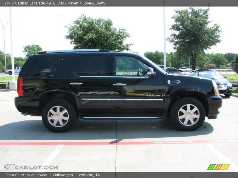 Black Raven / Ebony/Ebony 2007 Cadillac Escalade AWD