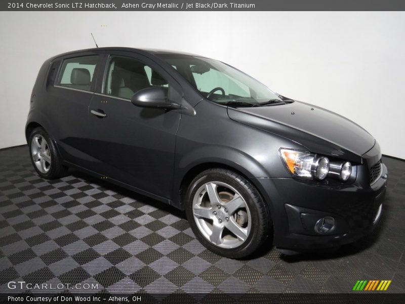 Ashen Gray Metallic / Jet Black/Dark Titanium 2014 Chevrolet Sonic LTZ Hatchback