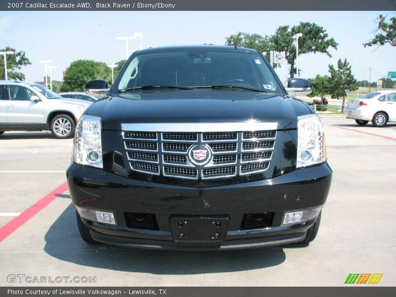 Black Raven / Ebony/Ebony 2007 Cadillac Escalade AWD
