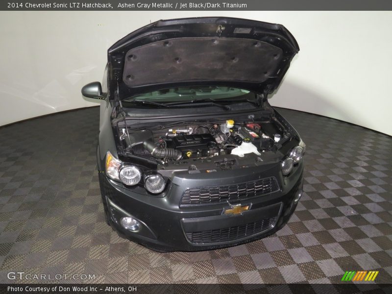 Ashen Gray Metallic / Jet Black/Dark Titanium 2014 Chevrolet Sonic LTZ Hatchback