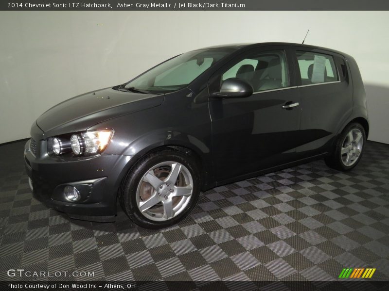 Ashen Gray Metallic / Jet Black/Dark Titanium 2014 Chevrolet Sonic LTZ Hatchback