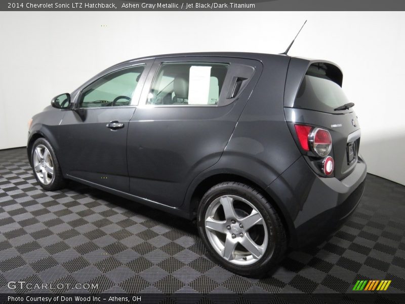 Ashen Gray Metallic / Jet Black/Dark Titanium 2014 Chevrolet Sonic LTZ Hatchback