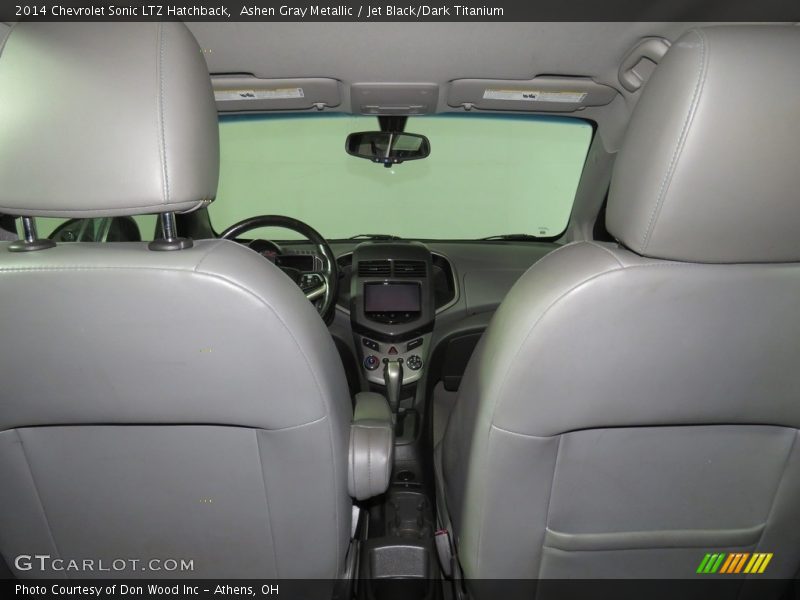 Ashen Gray Metallic / Jet Black/Dark Titanium 2014 Chevrolet Sonic LTZ Hatchback