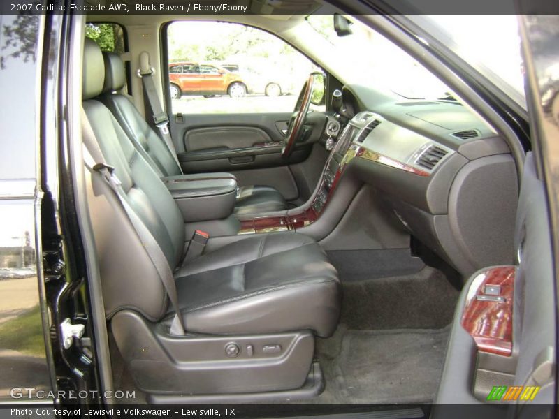 Black Raven / Ebony/Ebony 2007 Cadillac Escalade AWD