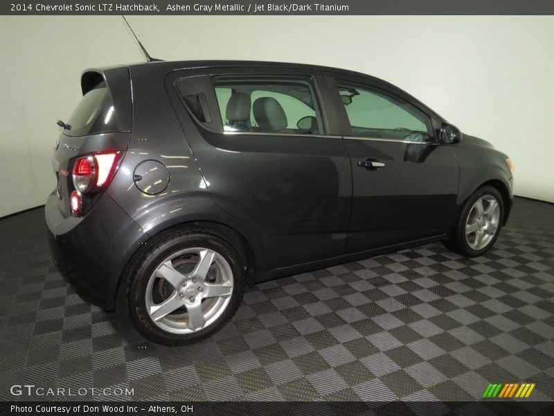 Ashen Gray Metallic / Jet Black/Dark Titanium 2014 Chevrolet Sonic LTZ Hatchback