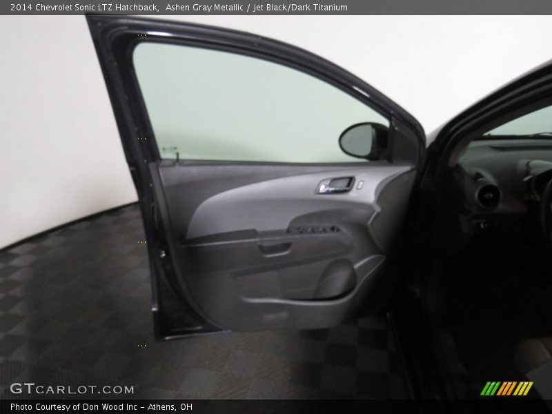 Ashen Gray Metallic / Jet Black/Dark Titanium 2014 Chevrolet Sonic LTZ Hatchback