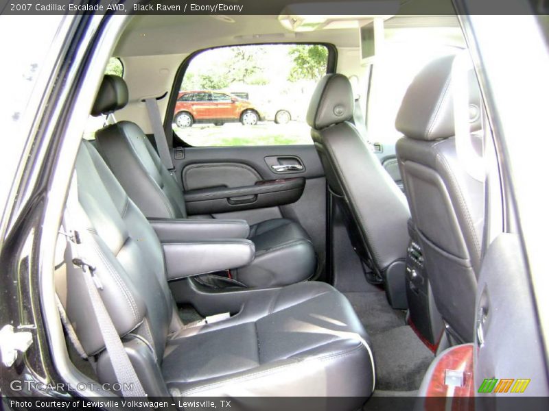 Black Raven / Ebony/Ebony 2007 Cadillac Escalade AWD