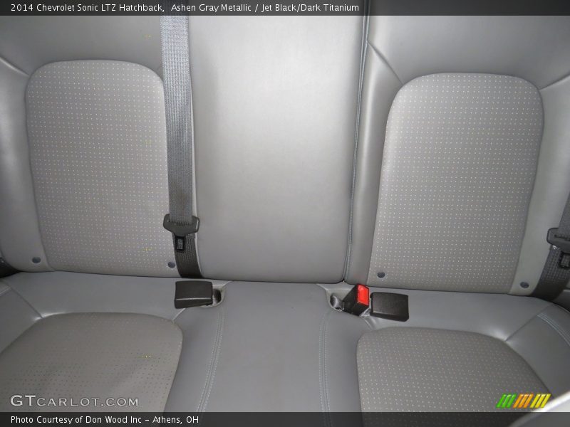 Ashen Gray Metallic / Jet Black/Dark Titanium 2014 Chevrolet Sonic LTZ Hatchback