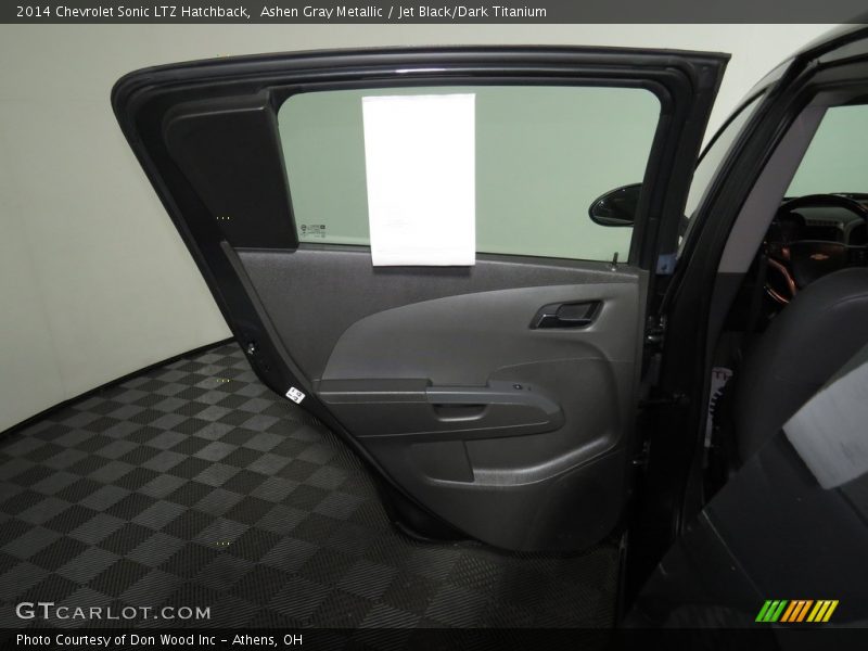 Ashen Gray Metallic / Jet Black/Dark Titanium 2014 Chevrolet Sonic LTZ Hatchback