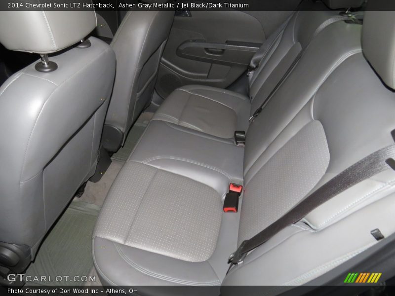 Ashen Gray Metallic / Jet Black/Dark Titanium 2014 Chevrolet Sonic LTZ Hatchback