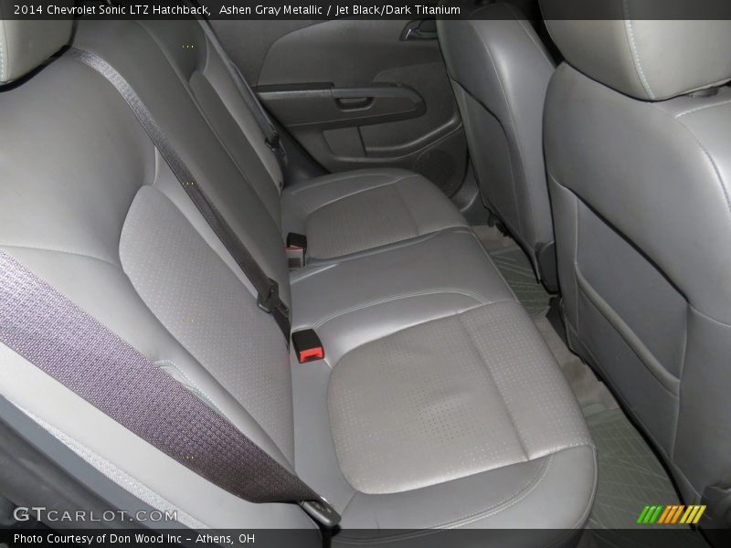 Ashen Gray Metallic / Jet Black/Dark Titanium 2014 Chevrolet Sonic LTZ Hatchback