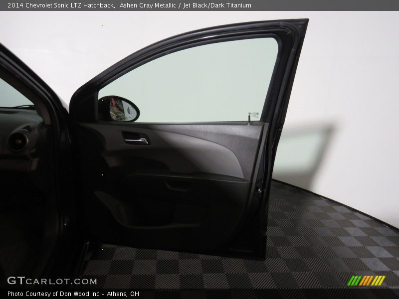 Ashen Gray Metallic / Jet Black/Dark Titanium 2014 Chevrolet Sonic LTZ Hatchback
