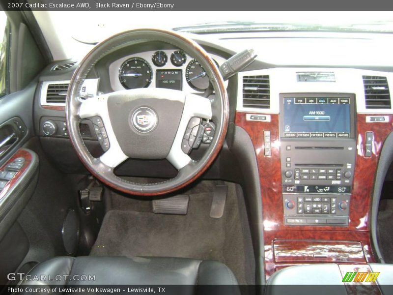Black Raven / Ebony/Ebony 2007 Cadillac Escalade AWD