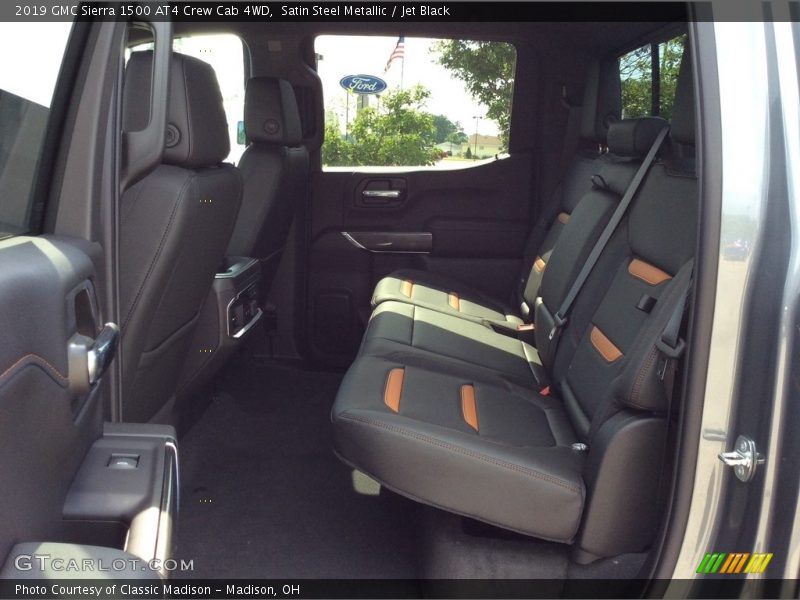 Rear Seat of 2019 Sierra 1500 AT4 Crew Cab 4WD