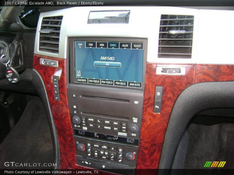 Black Raven / Ebony/Ebony 2007 Cadillac Escalade AWD
