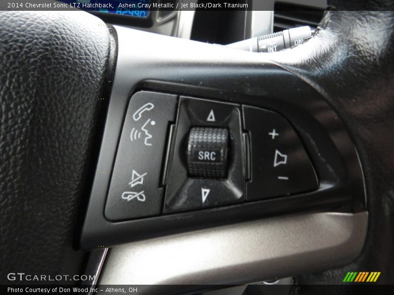 Ashen Gray Metallic / Jet Black/Dark Titanium 2014 Chevrolet Sonic LTZ Hatchback
