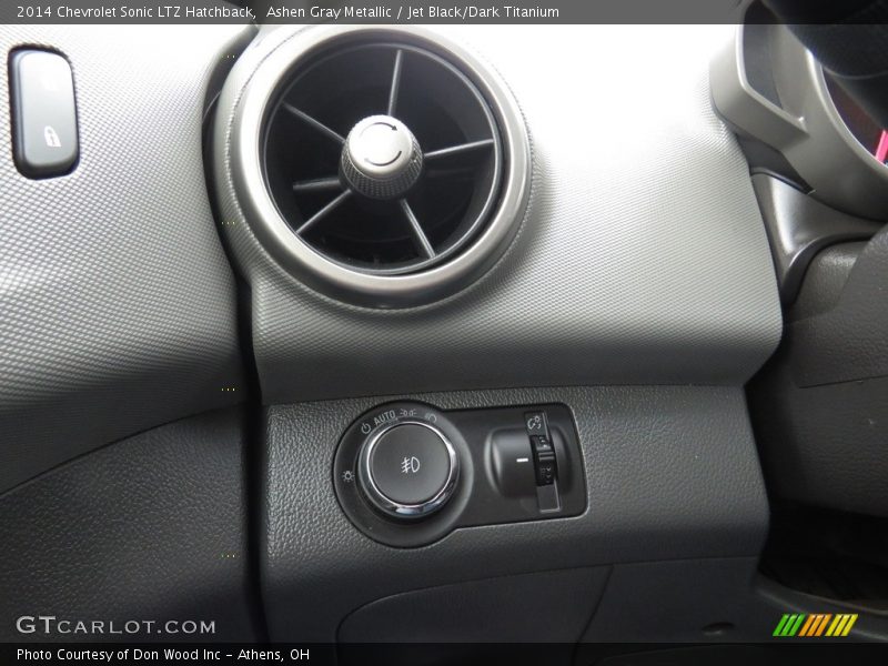 Ashen Gray Metallic / Jet Black/Dark Titanium 2014 Chevrolet Sonic LTZ Hatchback