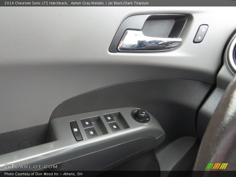 Ashen Gray Metallic / Jet Black/Dark Titanium 2014 Chevrolet Sonic LTZ Hatchback
