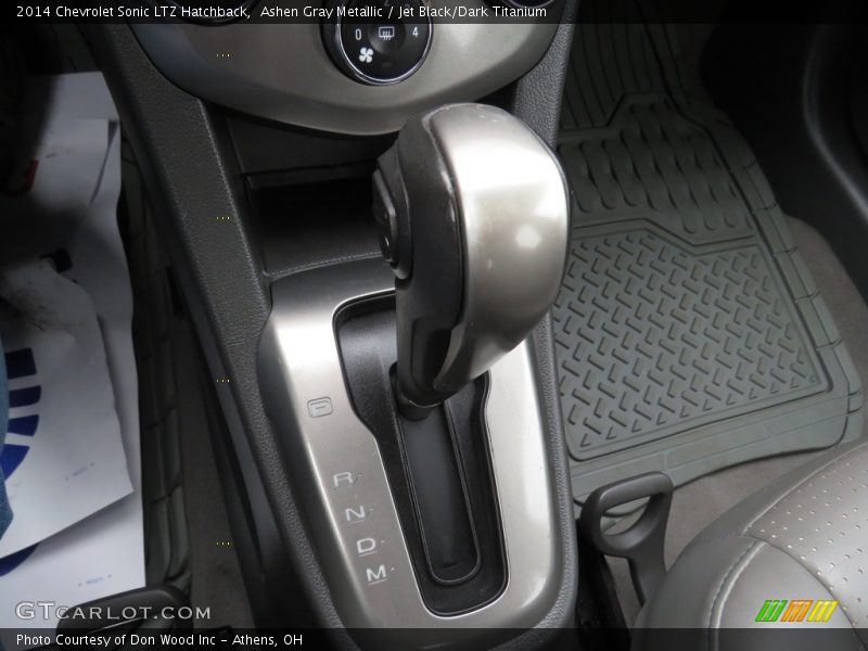 Ashen Gray Metallic / Jet Black/Dark Titanium 2014 Chevrolet Sonic LTZ Hatchback