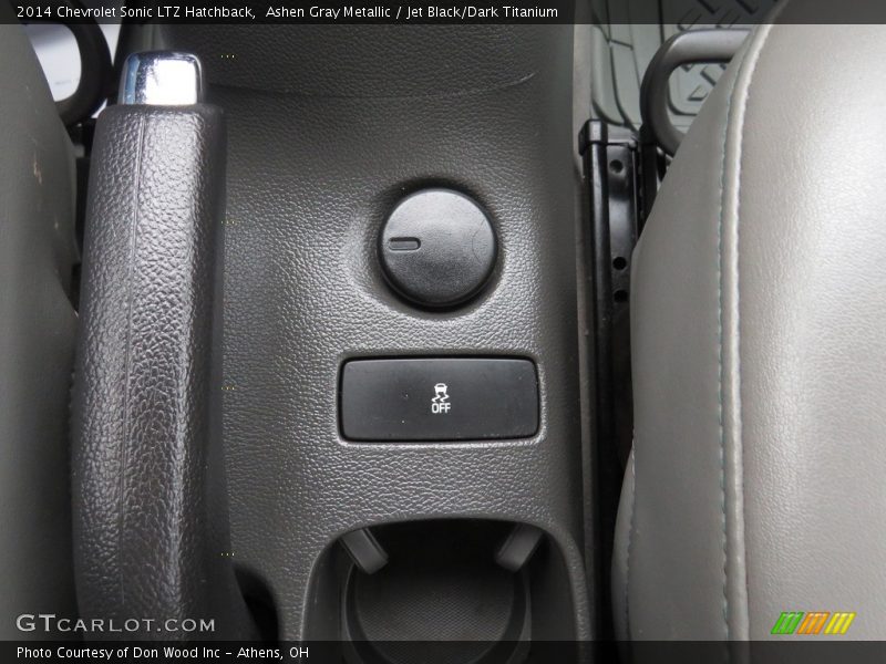 Ashen Gray Metallic / Jet Black/Dark Titanium 2014 Chevrolet Sonic LTZ Hatchback
