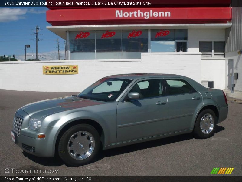 Satin Jade Pearlcoat / Dark Slate Gray/Light Slate Gray 2006 Chrysler 300 Touring