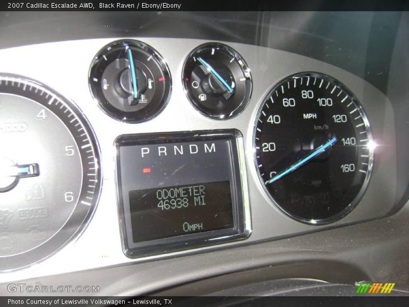 Black Raven / Ebony/Ebony 2007 Cadillac Escalade AWD