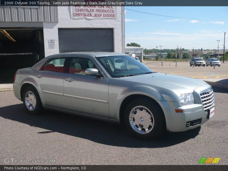 Satin Jade Pearlcoat / Dark Slate Gray/Light Slate Gray 2006 Chrysler 300 Touring
