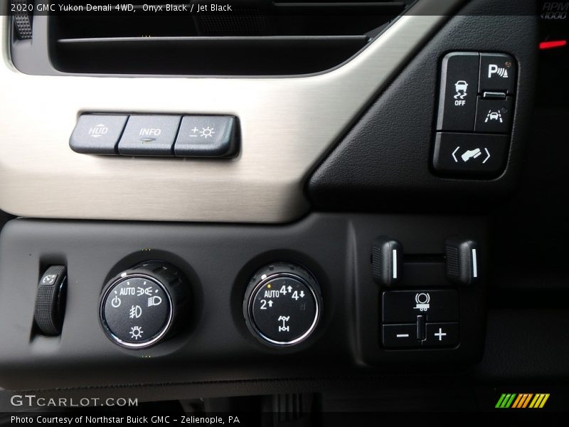 Controls of 2020 Yukon Denali 4WD