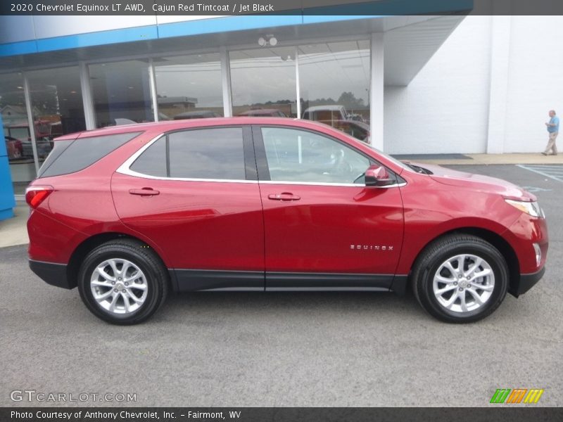 Cajun Red Tintcoat / Jet Black 2020 Chevrolet Equinox LT AWD