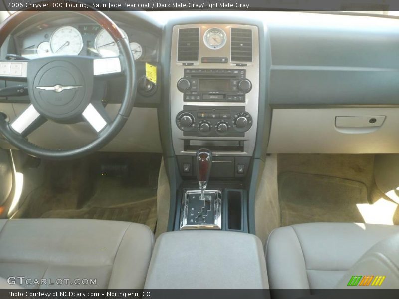 Satin Jade Pearlcoat / Dark Slate Gray/Light Slate Gray 2006 Chrysler 300 Touring