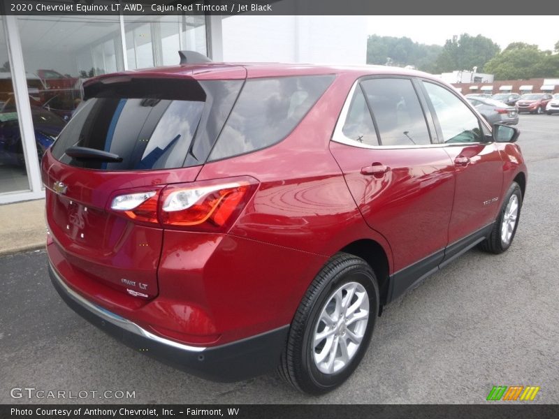 Cajun Red Tintcoat / Jet Black 2020 Chevrolet Equinox LT AWD