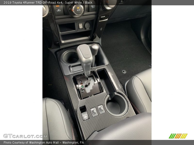 Super White / Black 2019 Toyota 4Runner TRD Off-Road 4x4