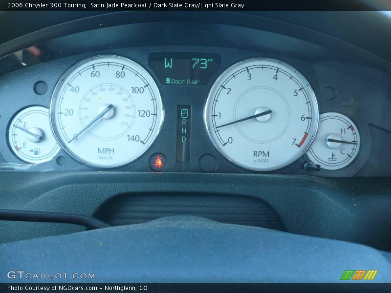 Satin Jade Pearlcoat / Dark Slate Gray/Light Slate Gray 2006 Chrysler 300 Touring
