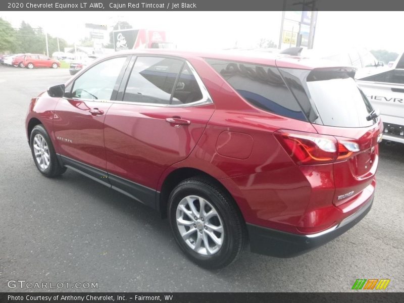 Cajun Red Tintcoat / Jet Black 2020 Chevrolet Equinox LT AWD