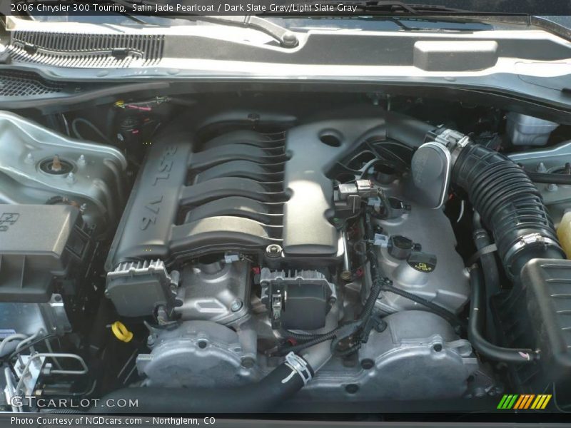 Satin Jade Pearlcoat / Dark Slate Gray/Light Slate Gray 2006 Chrysler 300 Touring