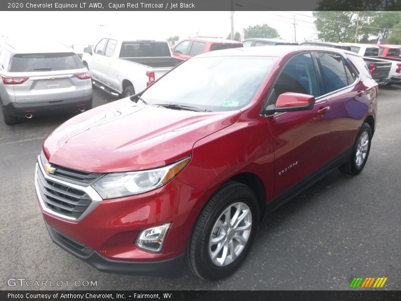 Cajun Red Tintcoat / Jet Black 2020 Chevrolet Equinox LT AWD