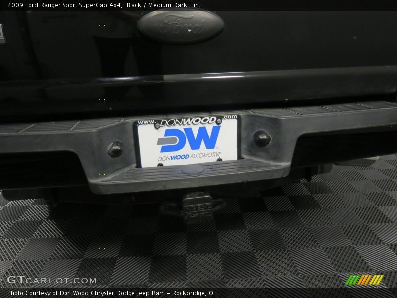 Black / Medium Dark Flint 2009 Ford Ranger Sport SuperCab 4x4