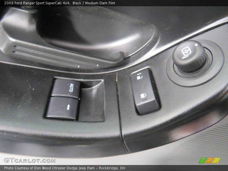 Black / Medium Dark Flint 2009 Ford Ranger Sport SuperCab 4x4