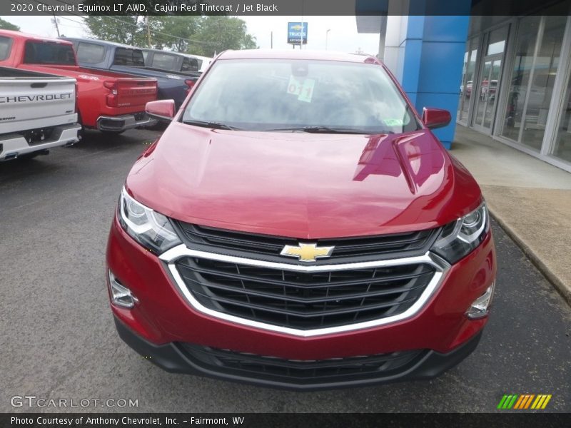 Cajun Red Tintcoat / Jet Black 2020 Chevrolet Equinox LT AWD