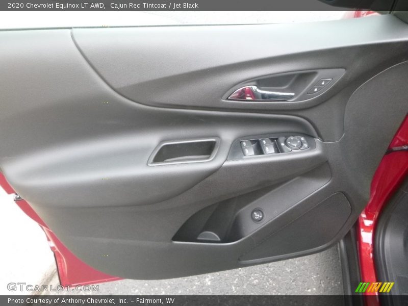 Cajun Red Tintcoat / Jet Black 2020 Chevrolet Equinox LT AWD