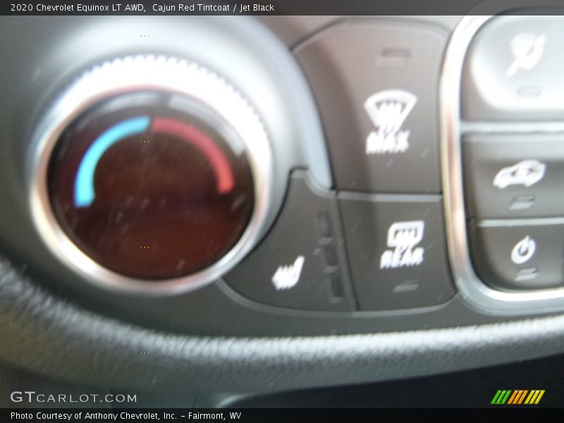 Cajun Red Tintcoat / Jet Black 2020 Chevrolet Equinox LT AWD