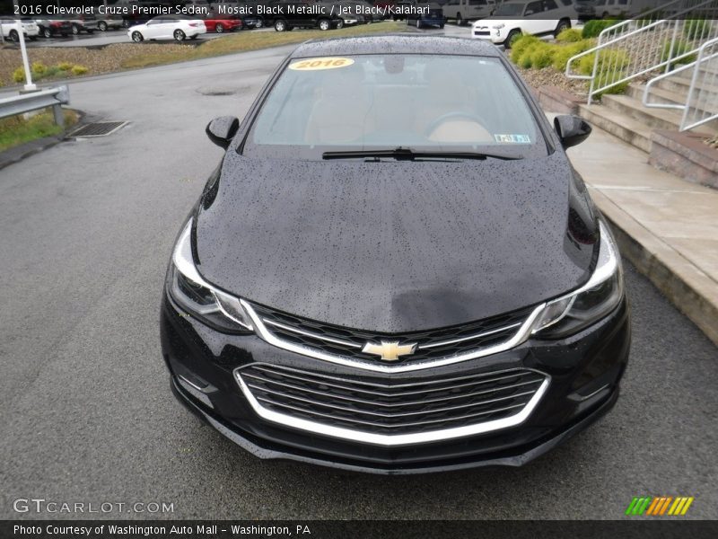 Mosaic Black Metallic / Jet Black/Kalahari 2016 Chevrolet Cruze Premier Sedan