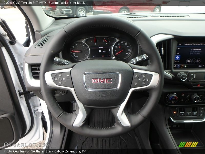 Summit White / Jet Black 2020 GMC Terrain SLT AWD