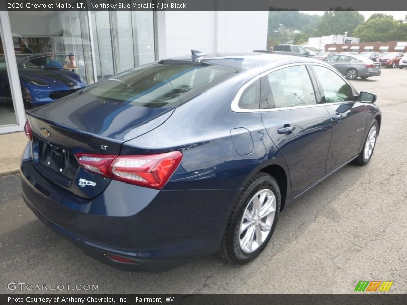 Northsky Blue Metallic / Jet Black 2020 Chevrolet Malibu LT
