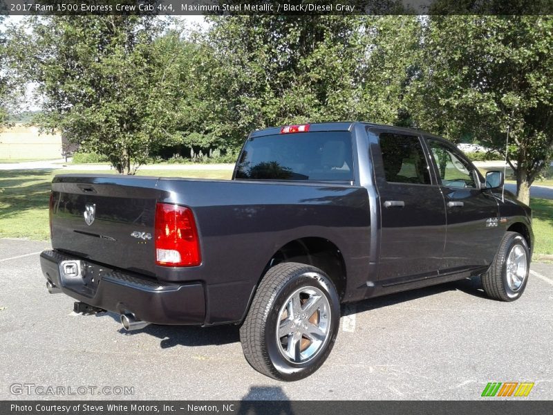 Maximum Steel Metallic / Black/Diesel Gray 2017 Ram 1500 Express Crew Cab 4x4