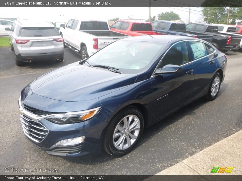 Northsky Blue Metallic / Jet Black 2020 Chevrolet Malibu LT