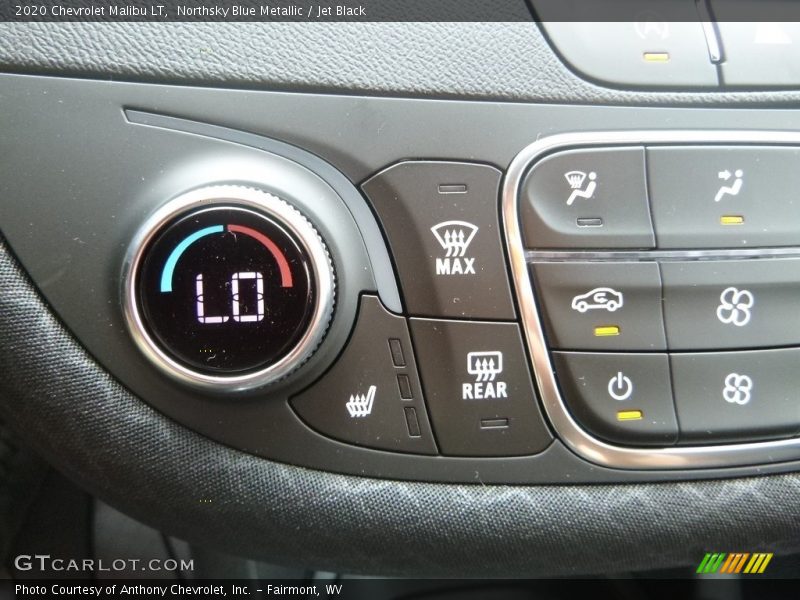 Northsky Blue Metallic / Jet Black 2020 Chevrolet Malibu LT