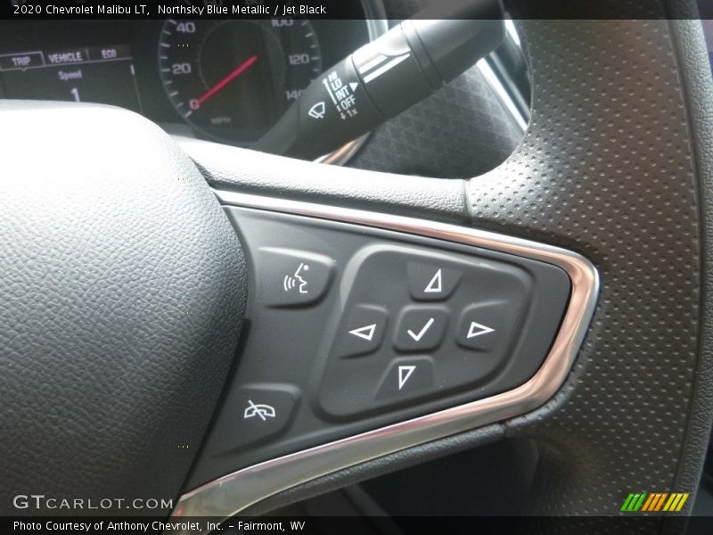 Northsky Blue Metallic / Jet Black 2020 Chevrolet Malibu LT