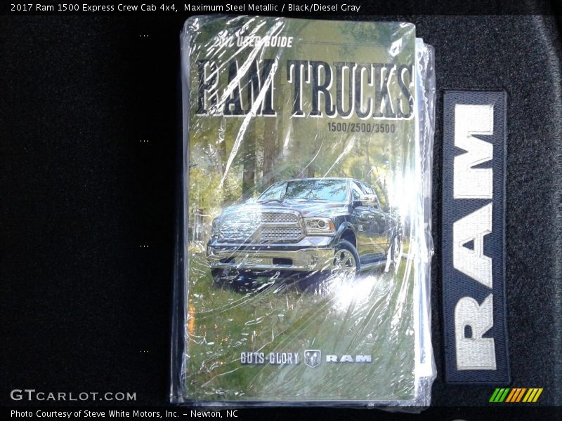 Maximum Steel Metallic / Black/Diesel Gray 2017 Ram 1500 Express Crew Cab 4x4
